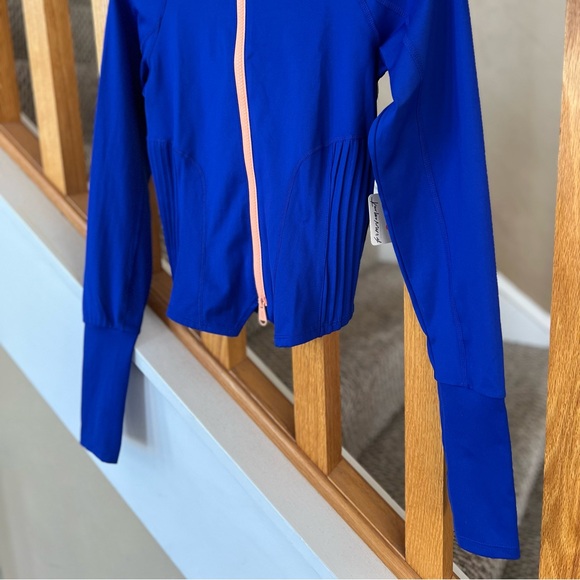 NEW Free People Movement Playin For Keeps Zip Hoodie Layer Sapphire Skies Combo - Picture 6 of 13